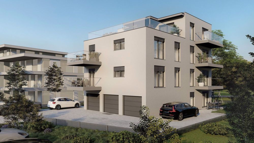 Moderne 2.5-Zimmer-Wohnung in Reinach mit Balkon und Garage - Bild 1