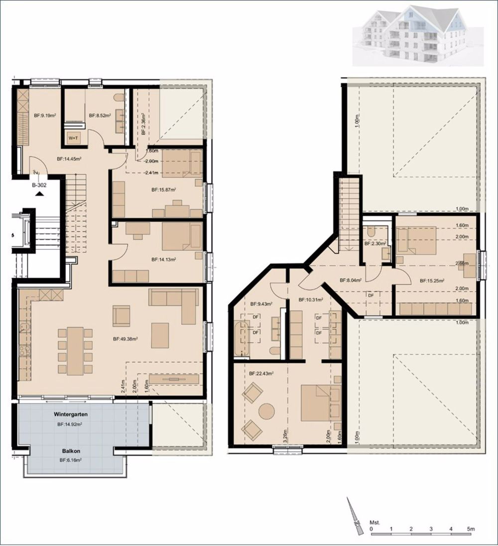 Himmlisch wohnen - 5.5 Zimmer-Maisonette Dachwohnung mit Weitblick - Wohnen und Geniessen