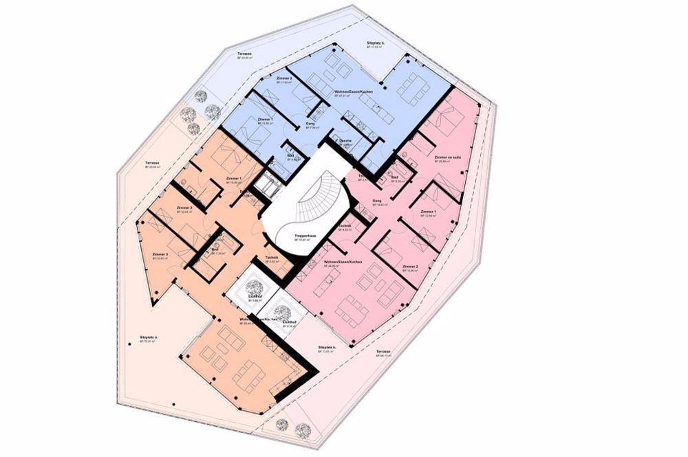 „BLAIE“: Für Architekturliebhaber - Attikawohnungen in Bahnhofsnähe (2. Etappe) - Bild 6