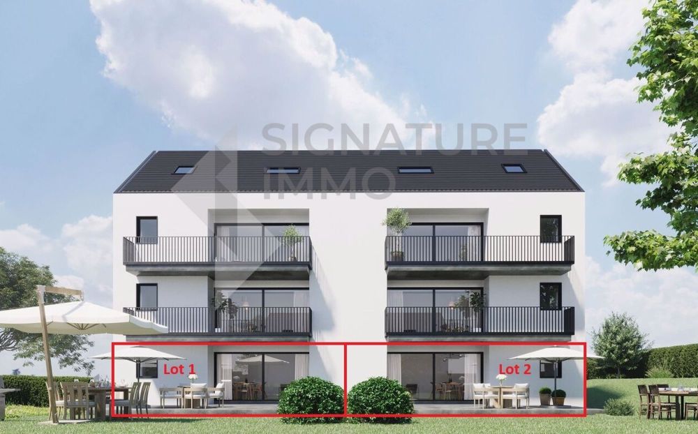Erleben Sie das Außergewöhnliche: 4,5 Zimmer mit großem privatem Garten - Lot 1 / Lot 2