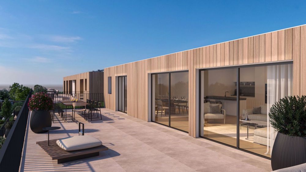 The sky is the limit: Neubau-Attikawohnung mit Master-Bedroon und 79 m² Terrasse - Bild 1