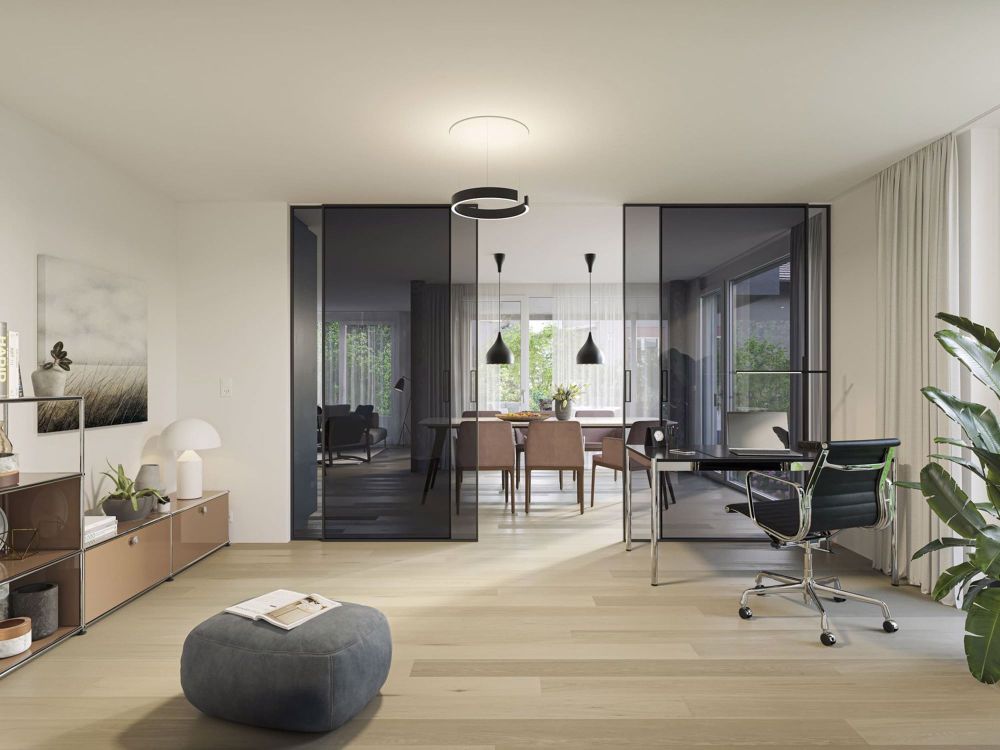 «Bächi» Hünibach - exklusive, moderne Gartenwohnung am Hünibach - Bild 4