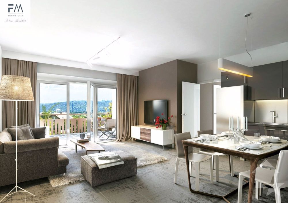 Dachgeschoss-Wohnung 4.5 Zimmer mit Westausrichtung und freier Sicht auf die Alpen - Bild 8