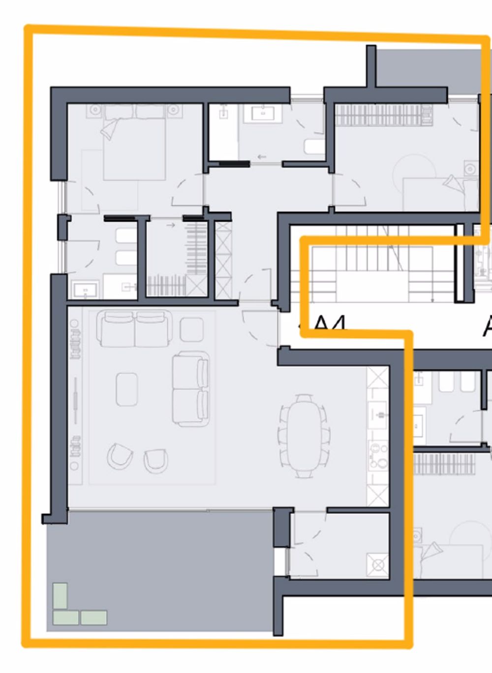 BELLINZONA - VENDESI NUOVI 3.5 LOCALI CON AMPIA TERRAZZA - Bild 5