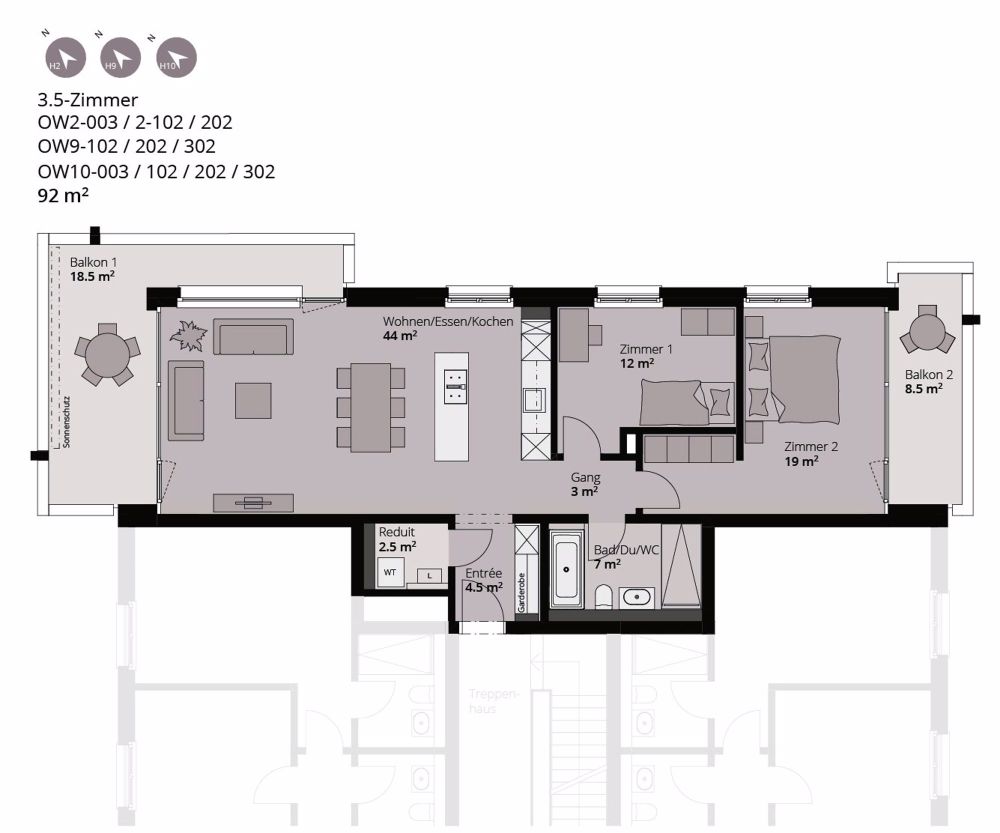 Moderne Wohnung mit exklusiver Gartenfläche - Bild 4