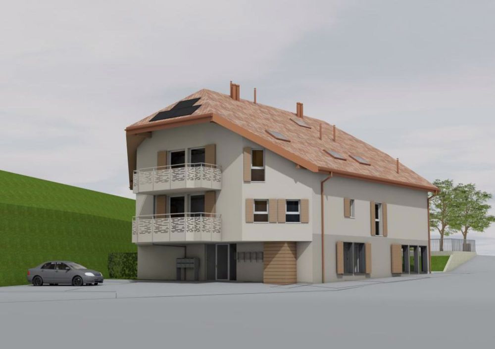 PROJET NEUF : Appartement de 4.5 pièces au premier étage - Bild 2