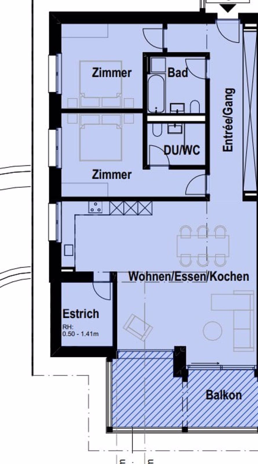 Exklusive 3.5-Zimmer-Dachwohnung in Davos Wolfgang mit Berg-und Seesicht -ideal als Zweitwohnsitz - Bild 6