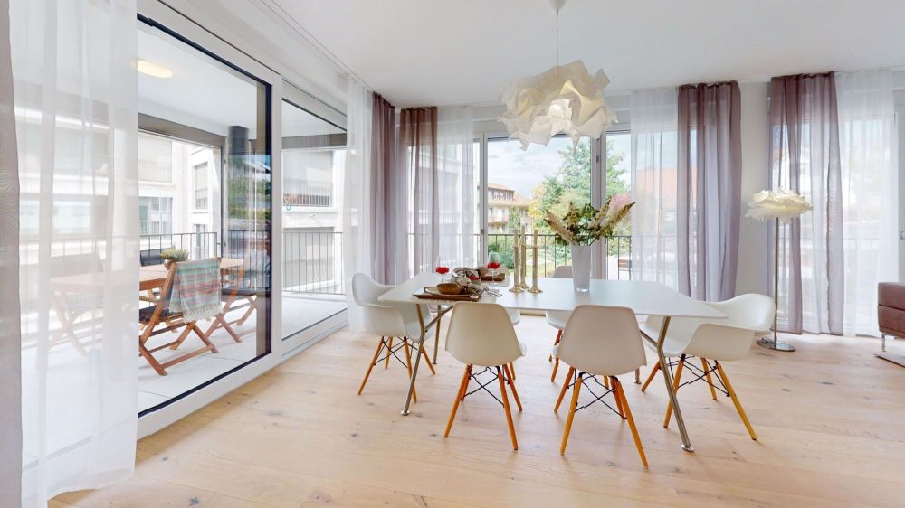 Erstbezug: Hochwertige 2.5-Zimmer-Wohnung mit zwei Loggias & Smart-Home-Komfort - Bild 1