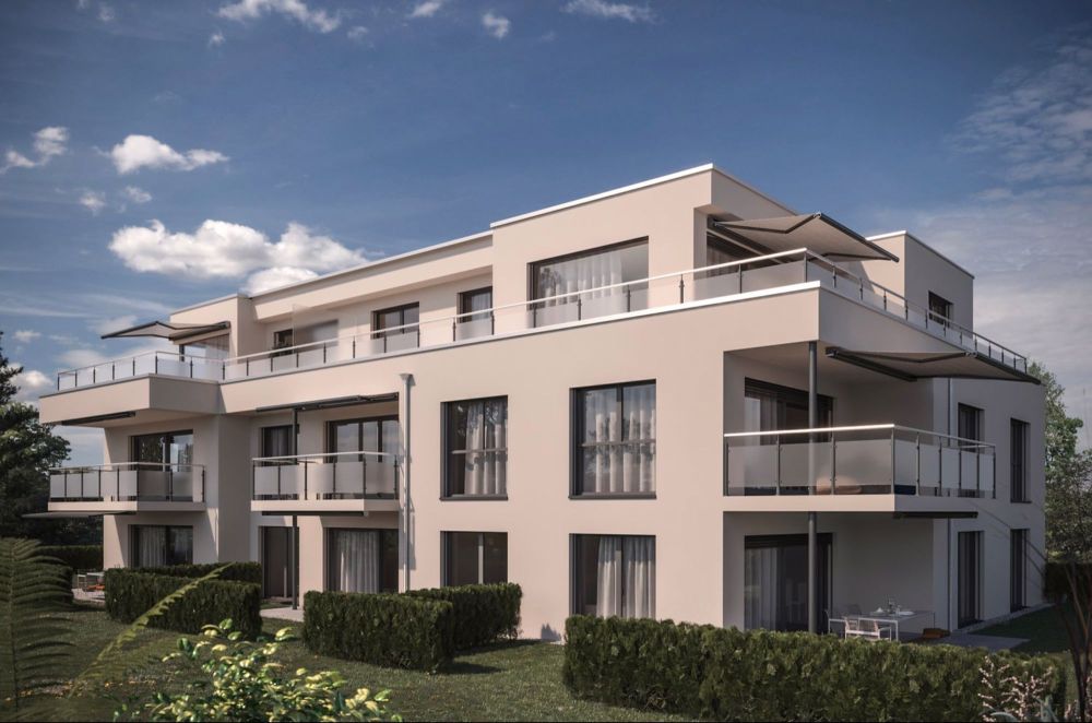 Renditeobjekt - Neubau Mehrfamilienhaus mit 8 Eigentumswohnungen mit Autoeinstellhalle. - Bild 1