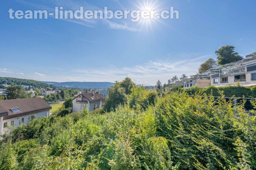 Neubauprojekt - 3½ Zi.-Wohnung 1.OG W5 - Aussicht vom Wintergarten 1. OG