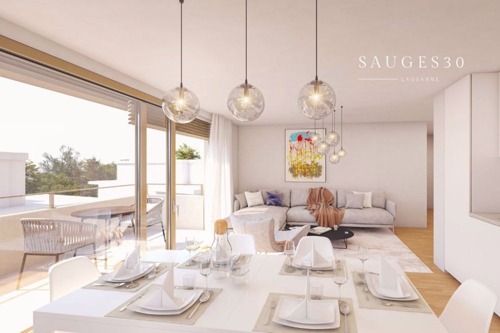 Sauges 30 - Lot 35 - Appartement neuf de 3.5 pièces idéalement situé - Bild 4