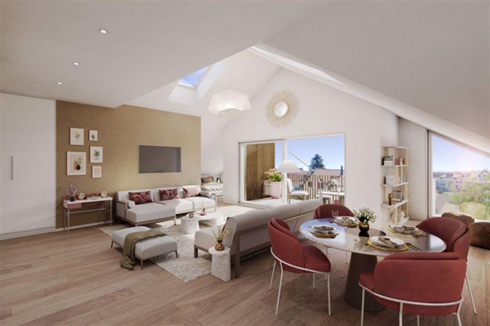 ZU VERKAUFEN OFF-PLAN-WOHNUNG 3,5 STÜCK (107) M2 PSA) IM PENTHOUSE - Bild 1