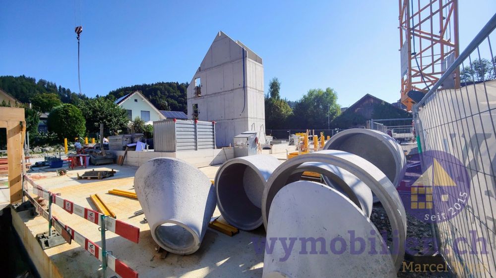 3.5 Zimmer, Lift, Einstellhalle - es hat nur noch 3 Wohnungen! - Baustelle 8.8.2025