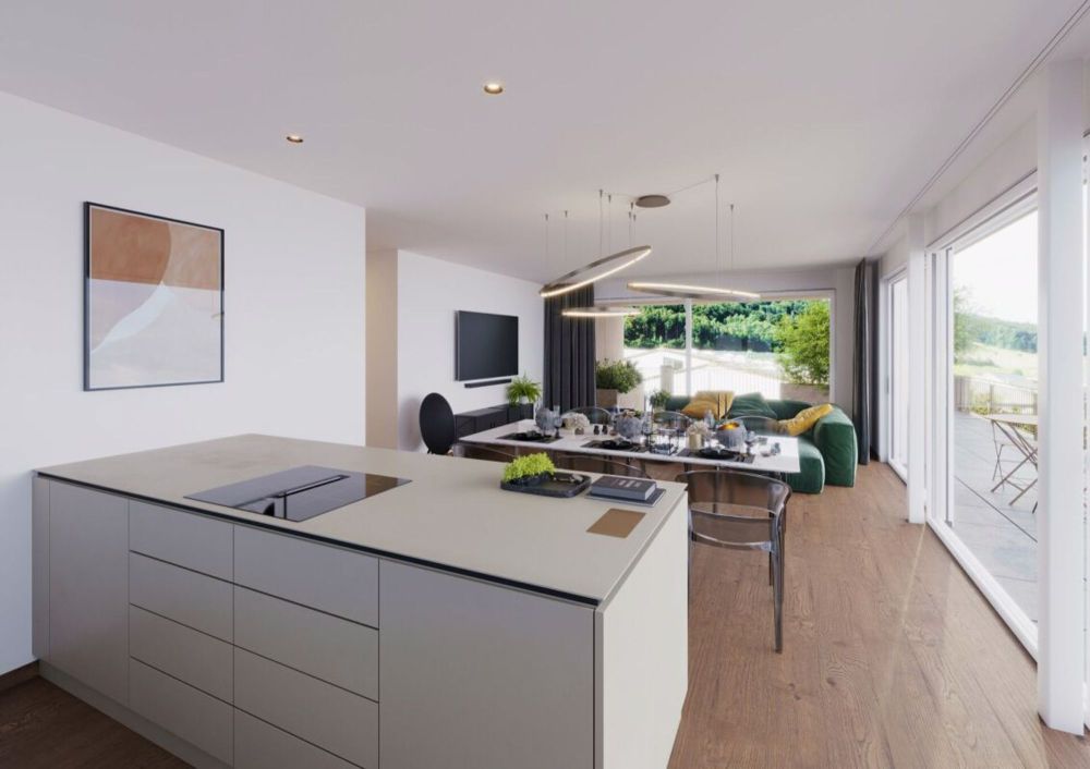 Stilvolle 4.5-Zimmer-Wohnung mit hochwertiger Ausstattung und Seeblick - Bild 1