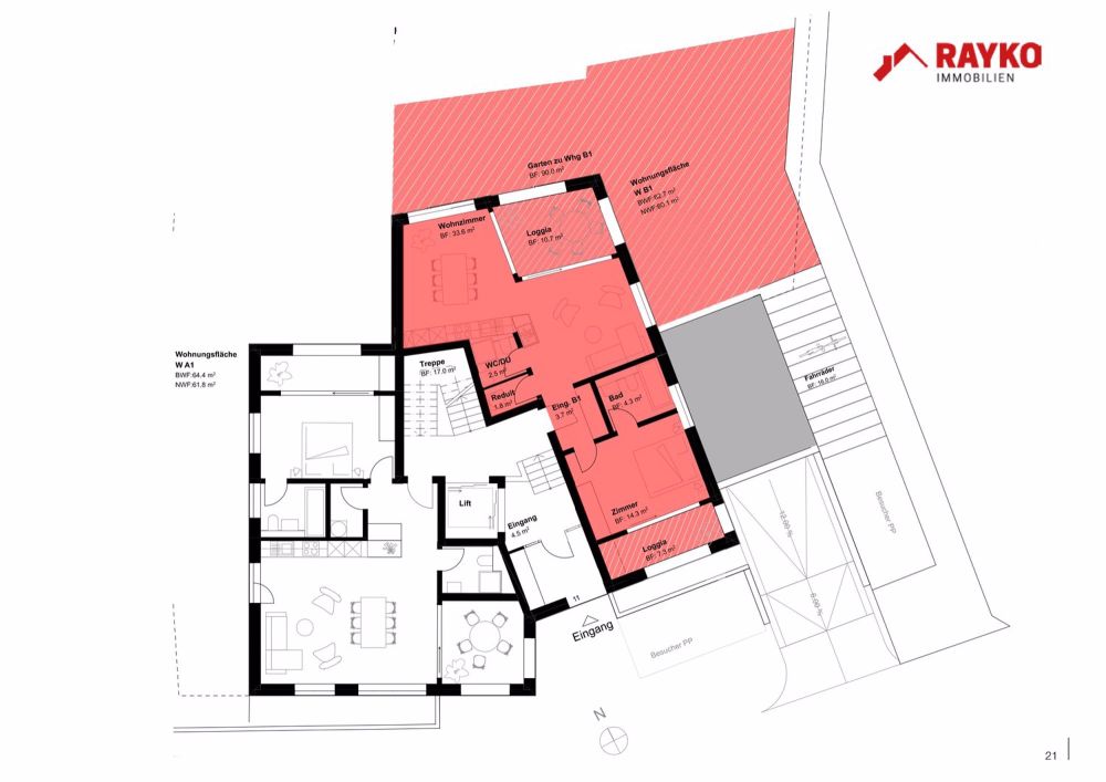 Neubau 2.5-Zimmer-Wohnung B1 - Bild 11