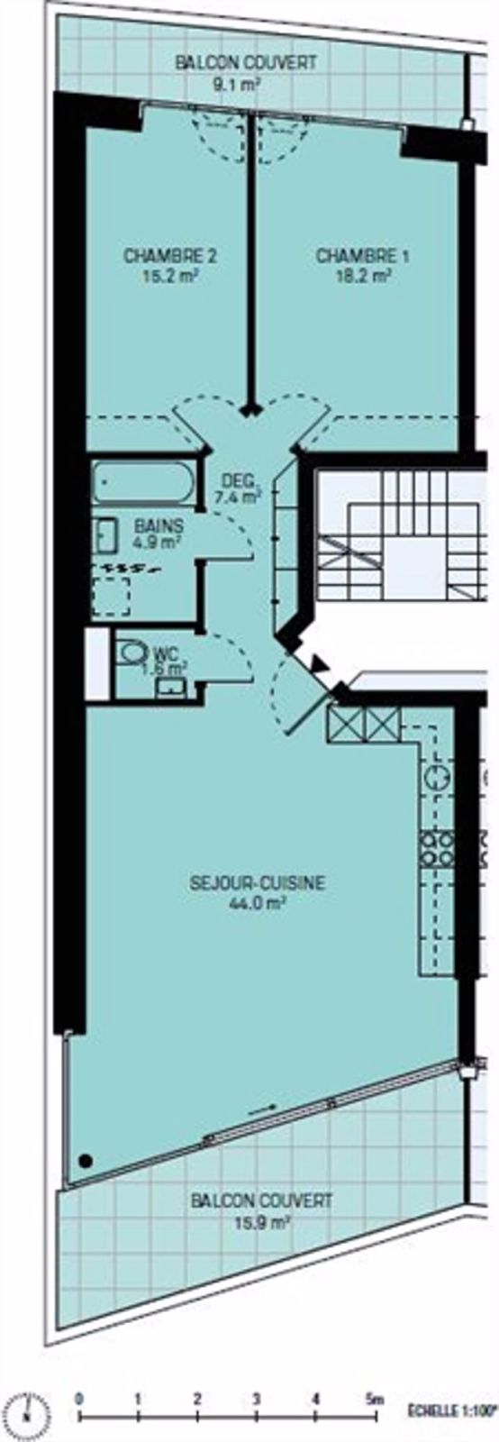 Neue Aktion 3,5-Zimmer-Wohnung mit überdachten Balkonen - Bild 12