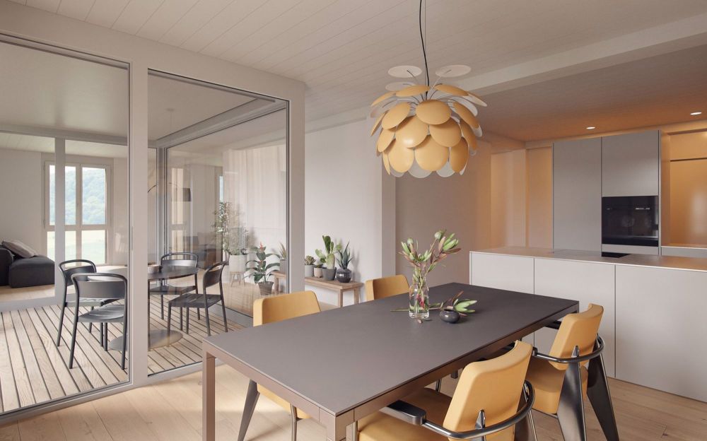 Neubau "Underi Au" Wichtrach 3.5 Zimmer Attikawohnung - Bild 3