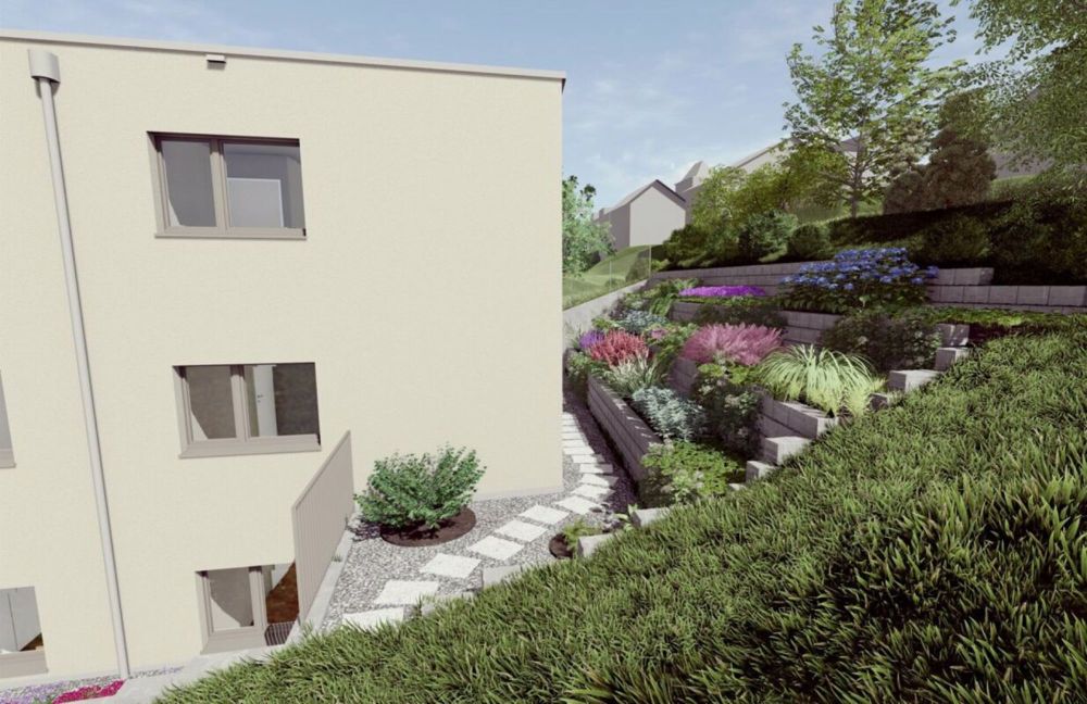 6 1/2 - Zimmer Terrassenhaus TH4 mit grosser Terrasse - Bild 5