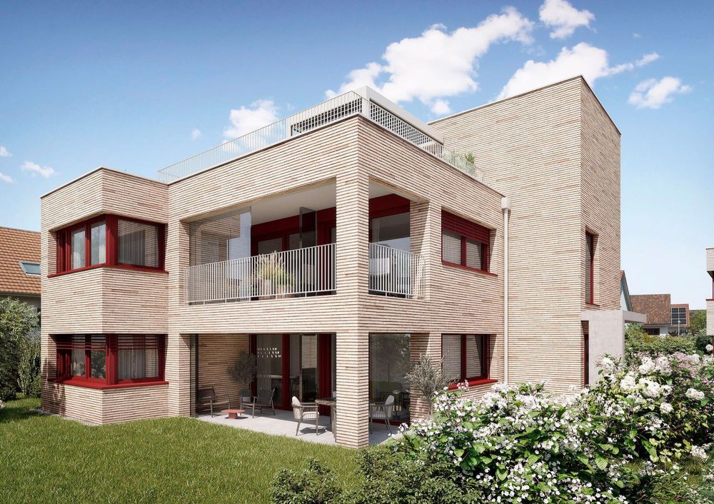 Exklusive 4,5 Zi.- Neubau-Wohnung mit 246 qm eigenem Garten in Therwil - Bild 1
