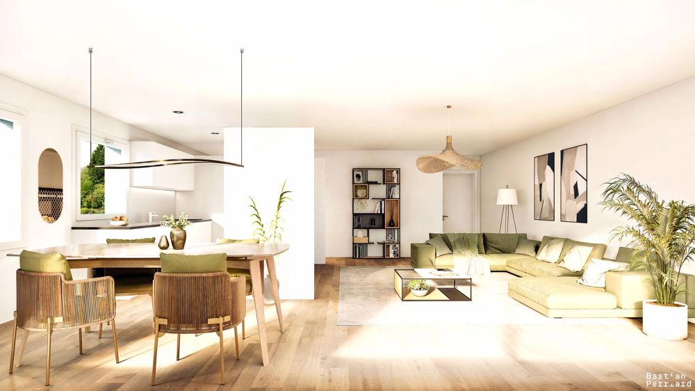 Magnifique villa jumelée de 5,5 pièces à Tatroz, lot B - Bild 1