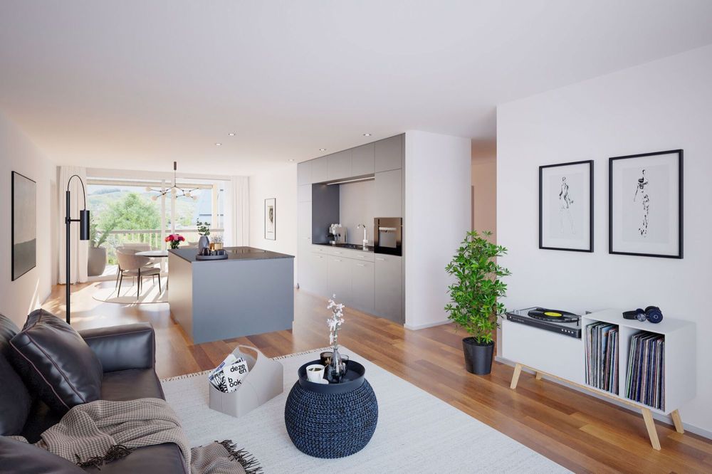 Oeschgen / Vermietung / 3,5 Zimmer Wohnung A-1.2 - Bild 3