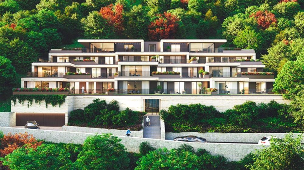 Bissone - Residenza la Foresta - Penthouse in den Hügeln - Bild 4
