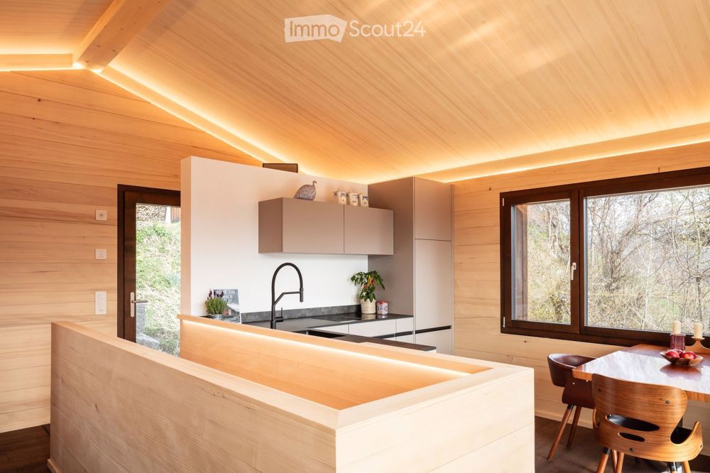 Modernes Minergie-Chalet mit atemberaubendem Bergblick in Präz/Cazis - Bild 5