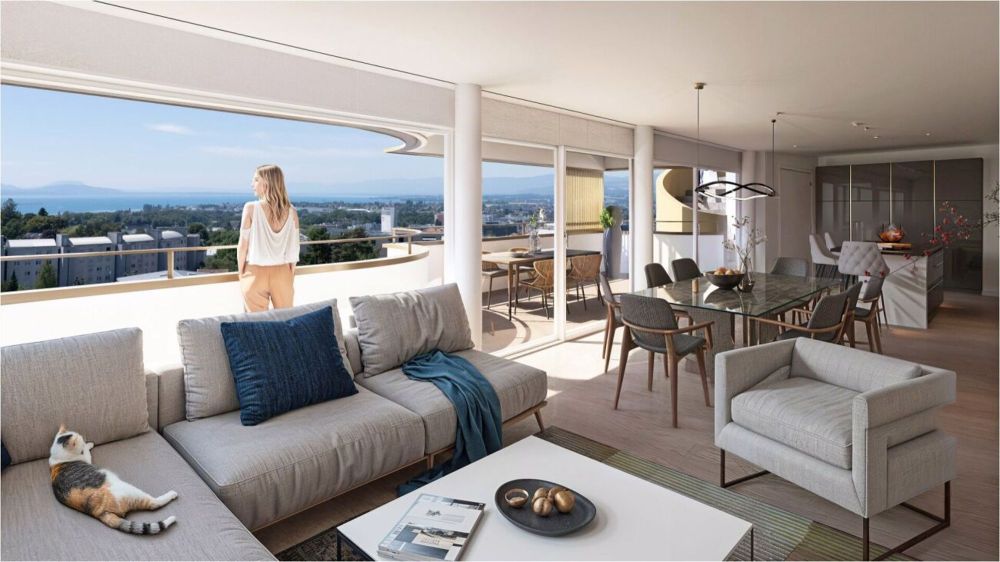 APPARTEMENT N°12 - 3. ETAGE - VUE LAC ET ALPES - Bild 1