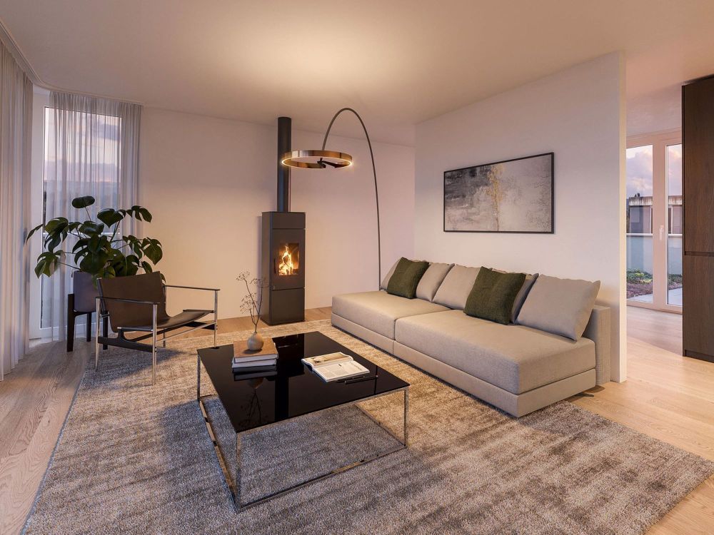 Edle 4-Zimmer Attikawohnung mit Sicht auf den Belpberg - Bild 2