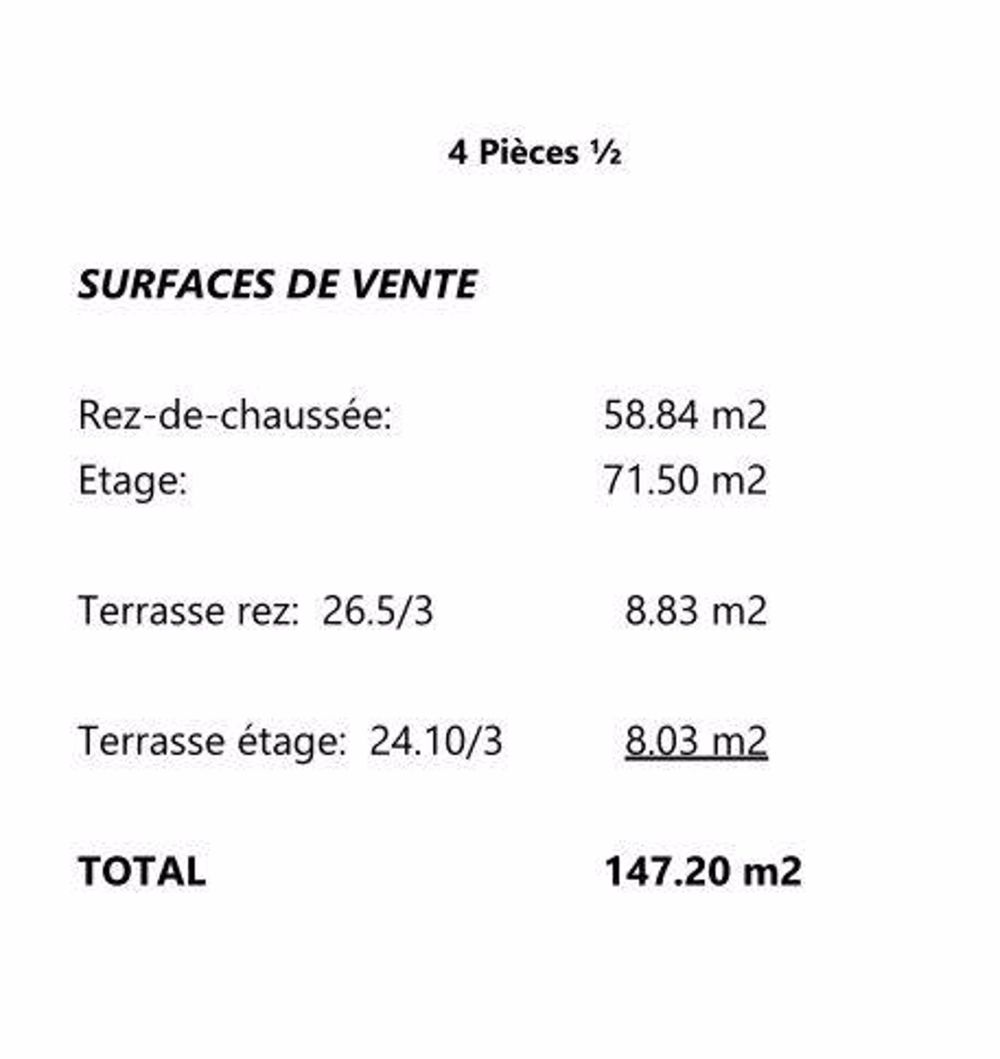 Le Levron construction, chalet de 4.5 p sur 4 demi-niveaux de 147.20 m2 de vente - Bild 4