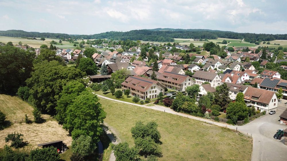 Idyllisch Wohnen am Bach - Südwestansicht