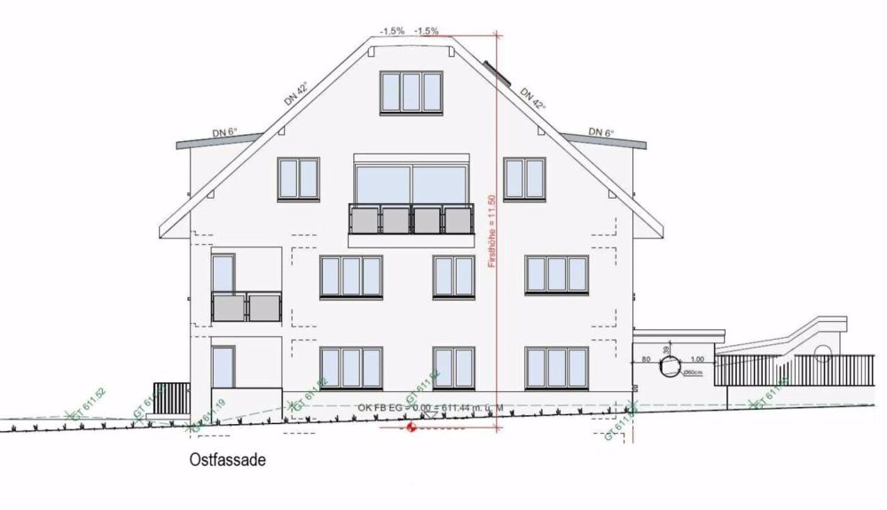 Zu verkaufen 4½ Zi.-Maisonettewhg., an der Maugwilerstrasse 40 in 9552 Maugwil / 150 m2 Wohnfläche (Steuerfuss 9500 Wil) - Bild 10
