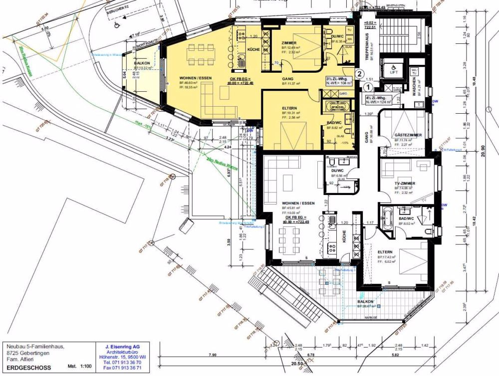 Zu verkaufen in 8725 Gebertingen an ruhiger, sonniger Lage mit Weitsicht in die Berge, neue 3½ Zi.-Wohnung - Bild 4