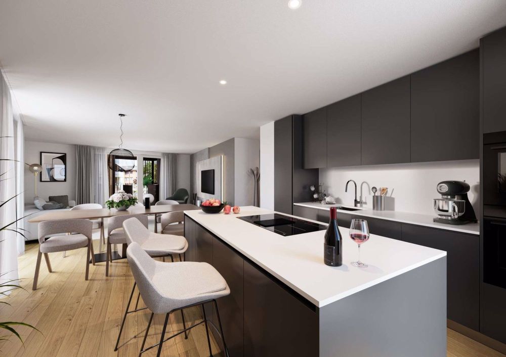 Ihr neues Zuhause mit Raum und Ruhe - 3.5 Zimmer-Geschosswohnung - Bild 1