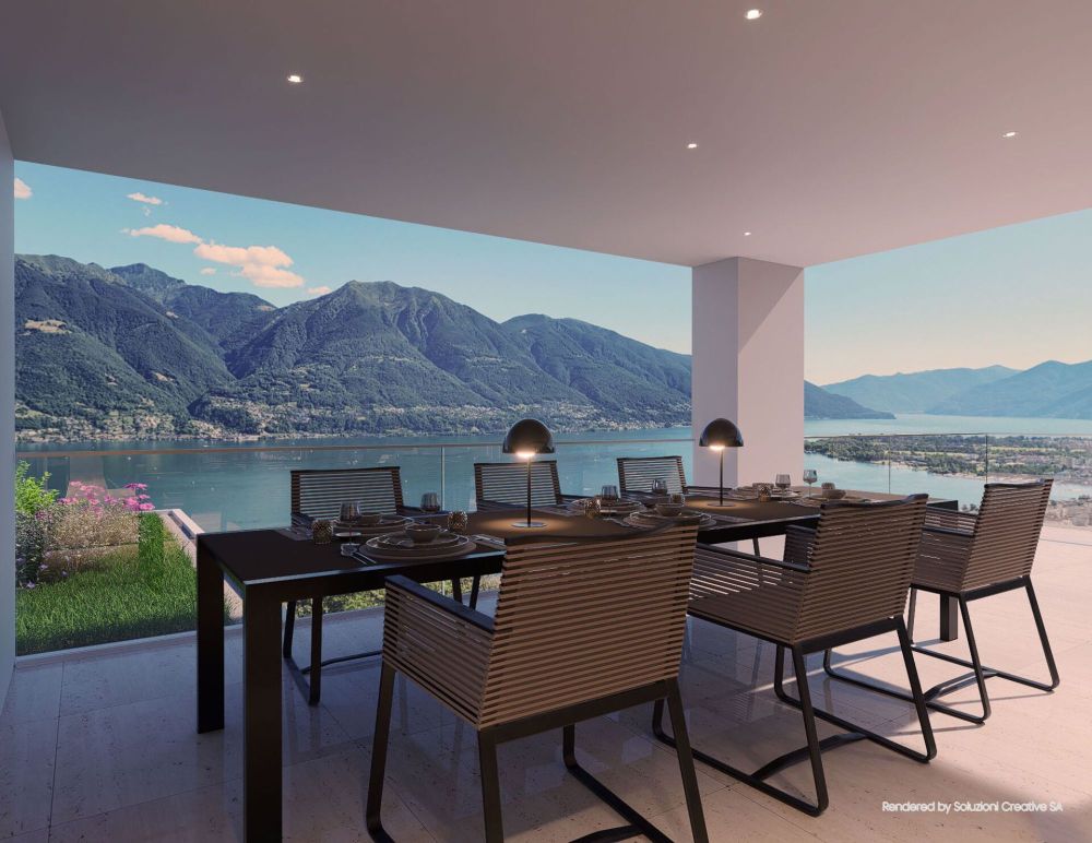 Lussuosi attici 4.5 locali: modernità ed eccellenza con vista lago imprendibile - Bild 1