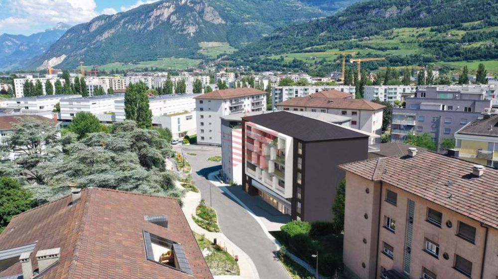 Aubépines22 - 3.5 pièces neuf au coeur de Sion - Bild 2