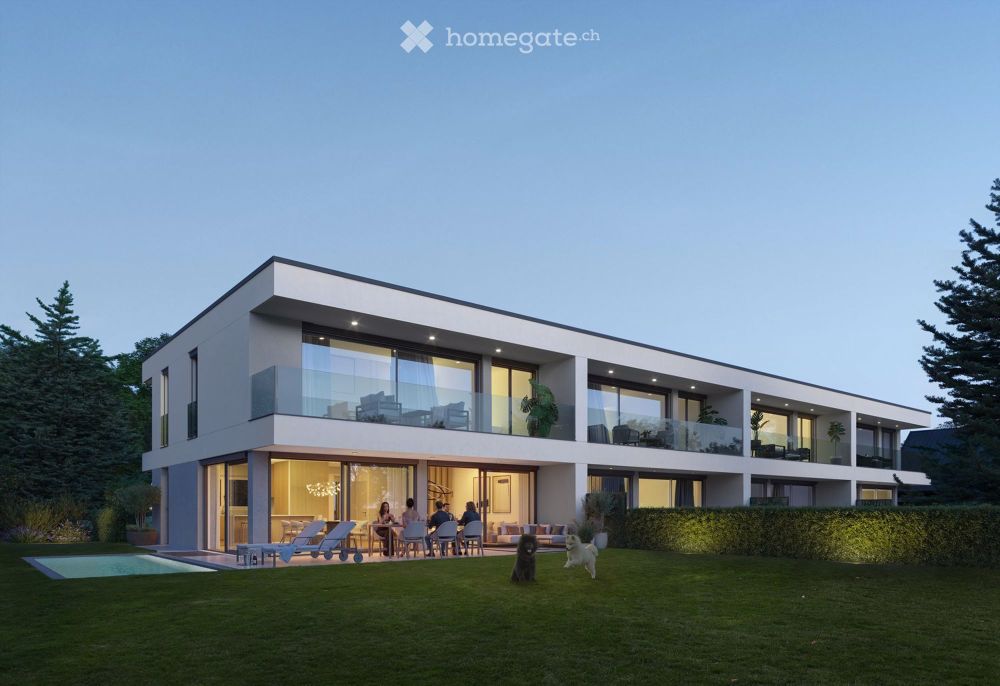 Einfamilienhaus auf Plänen in Chêne-Bourg - Bild 1