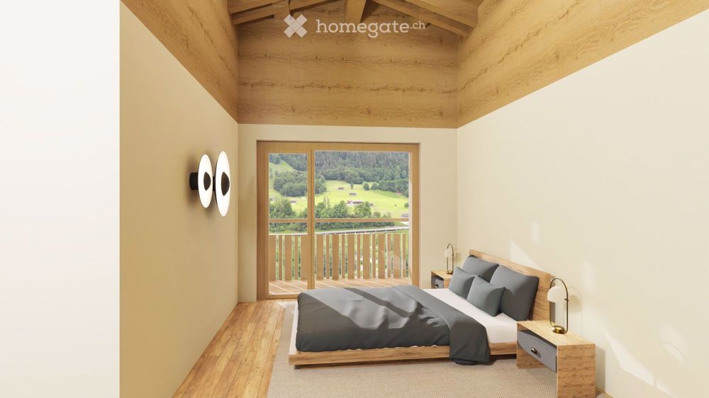 Einfamilienhaus mit Einliegerwohnung und atemberaubendem Bergblick in Serneus - Bild 6