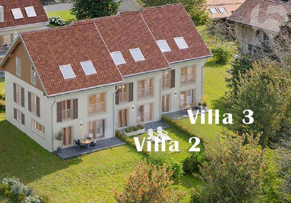 Verkauf nach Plänen in Rueyres: 2 Villen mit 6,5 Zimmern und 150 m2 Wohnfläche mit schöner Aussicht auf das Tal, 1 km von der Gare du Leb de Bercher entfernt - Bild 2