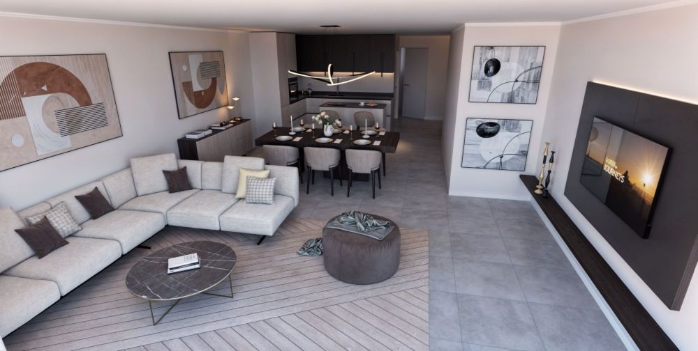 Moderne Villa für Ihre Familie - Rendering interno