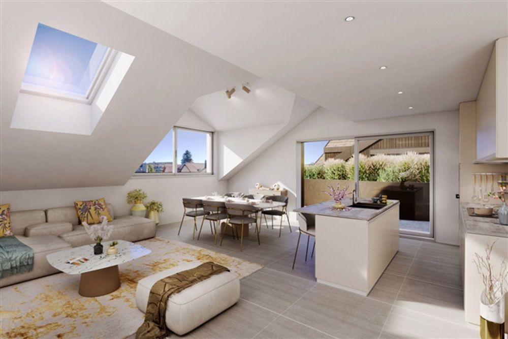 ZU VERKAUFEN OFF-PLAN-WOHNUNG 3,5 STÜCK (107) M2 PSA) IM PENTHOUSE - Bild 2