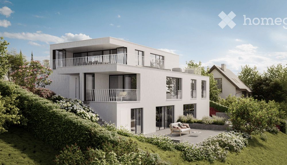 Exklusive 5.5-Zimmer-Doppelhaushälfte mit Weitblick in Berikon - Bild 1