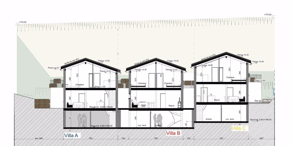 Nouvelle villa en construction au Grugnay - Bild 7