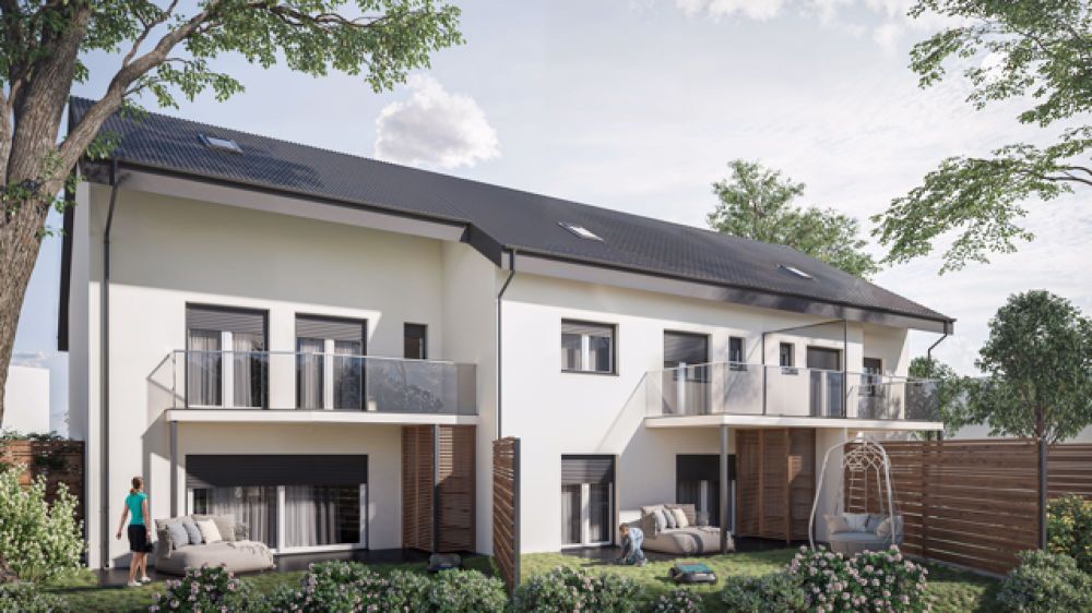 3-Reiheneinfamilienhäuser im Dorfkern - Bild 1