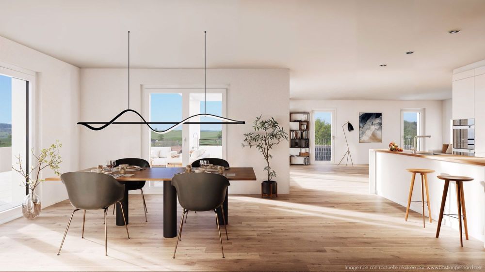 Prachtvolle 4,5-Zimmer-Dachwohnung in Cottens - Bild 4