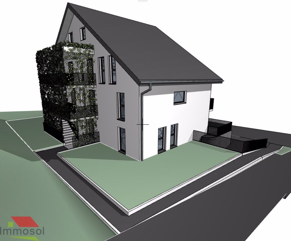 Daillens - Appartement Neuf avec Jardin et Parking au Sous-sol - Immosol | Daillens | Perspective