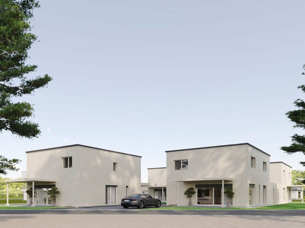 Neubau-Traumhaus - stilvoll, familienfreundlich & freistehend - Aussenansicht