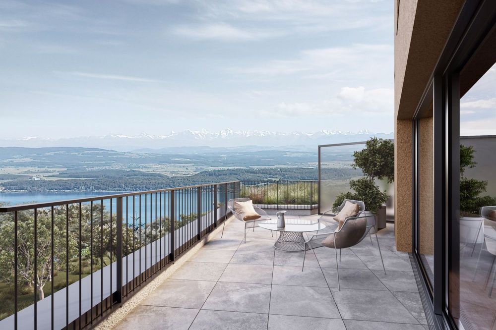 Wohnen zwischen Himmel und Seen – Letzte 3.5-Zimmer-Wohnung in Prêles - Bild 7