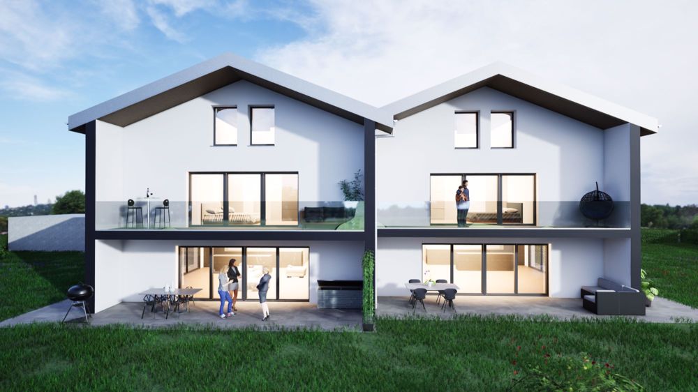 Villa A - Sublime villa jumelée de 7,5 pièces à Cottens VD / Hautemorges ! - Bild 1