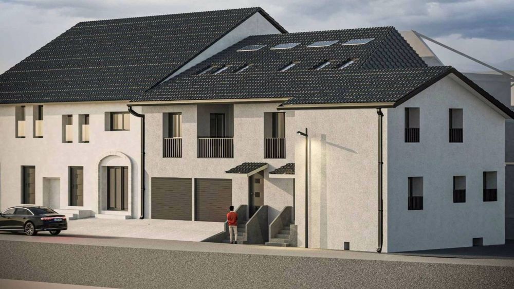 Angrenzende Villa in ländlicher Umgebung – Hochwertige Renovierung in Vuillerens - Bild 2